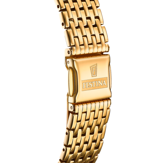 Festina RELOJ DE HOMBRE FESTINA SWISS MADE F20020/2 CON ESFERA DORADA Rebajas top