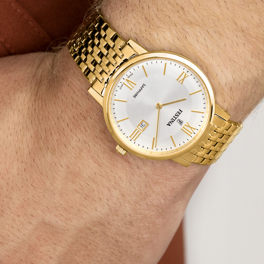 Festina RELOJ DE HOMBRE FESTINA SWISS MADE F20020/1 CON ESFERA PLATEADA Envío gratis