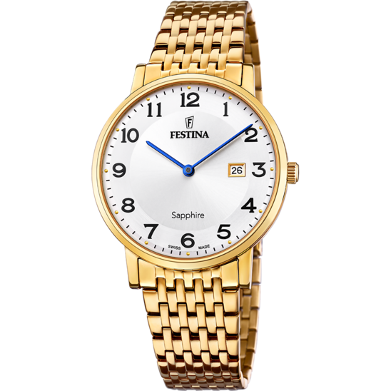 Festina RELOJ FESTINA F20020/4 GRIS PLATA CORREA DE ACERO INOXIDABLE 316L HOMBRE