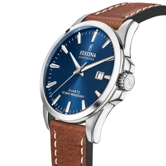 Festina RELOJ DE HOMBRE FESTINA SWISS MADE F20025/3 CON ESFERA AZUL Promoción por tiempo limitado