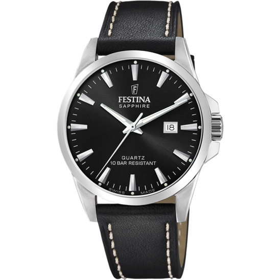 Festina RELOJ DE HOMBRE FESTINA SWISS MADE F20025/4 CON ESFERA NEGRA