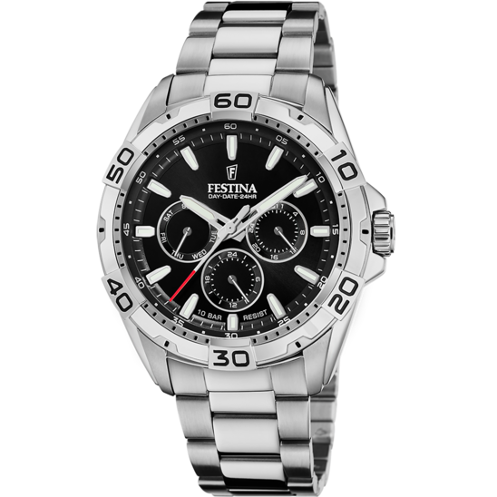 Festina RELOJ FESTINA F20623/5 NEGRO CORREA DE ACERO INOXIDABLE 316L HOMBRE