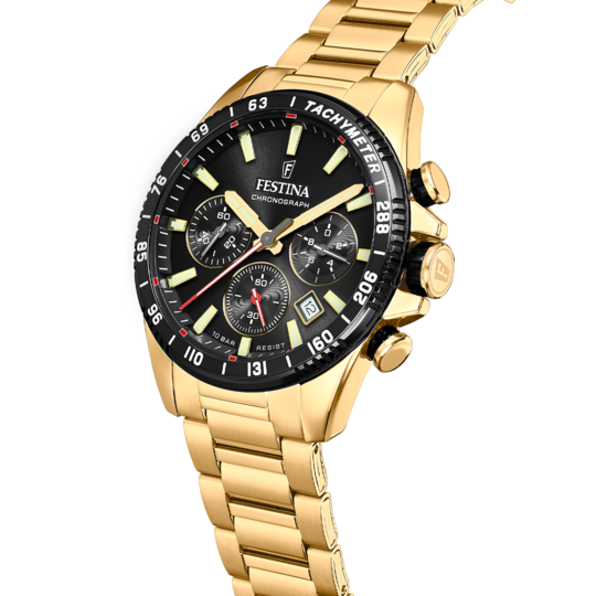Festina RELOJ DE HOMBRE FESTINA TIMELESS CHRONOGRAPH F20634/5 CON ESFERA NEGRA Libre de impuestos