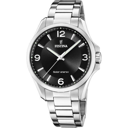 Festina FESTINA SOLAR ENERGY F20656/4 NEGRO ACERO INOXIDABLE 316L HOMBRE