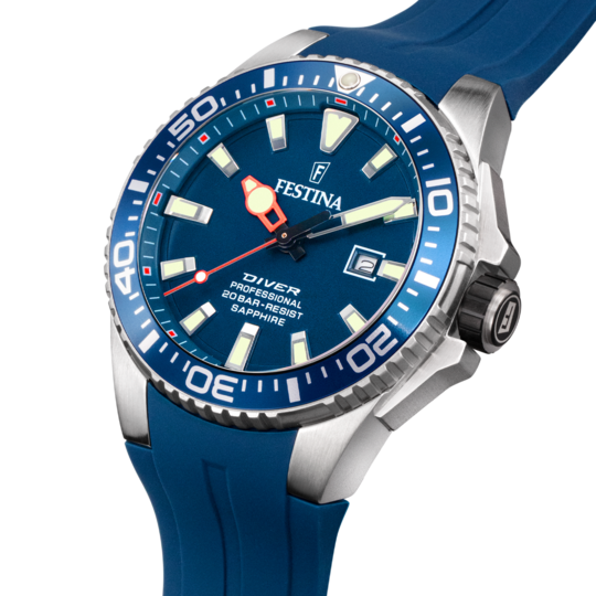 Festina RELOJ FESTINA F20664/1 AZUL CORREA DE CAUCHO HOMBRE Tienda