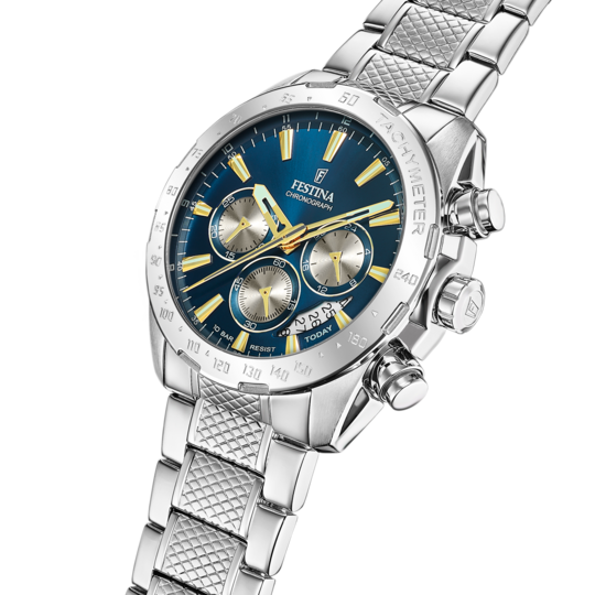 Festina RELOJ FESTINA TIMELESS CHRONOGRAPH F20668/5 AZUL CORREA DE ACERO INOXIDABLE 316L HOMBRE Últimos 2 días