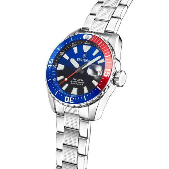 Festina RELOJ FESTINA THE ORIGINALS F20669/4 AZUL CORREA DE ACERO INOXIDABLE 316L HOMBRE Oferta especial de fábrica
