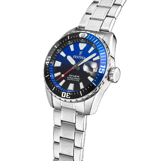 Festina RELOJ FESTINA THE ORIGINALS F20669/5 AZUL CORREA DE ACERO INOXIDABLE 316L HOMBRE Promoción trimestral