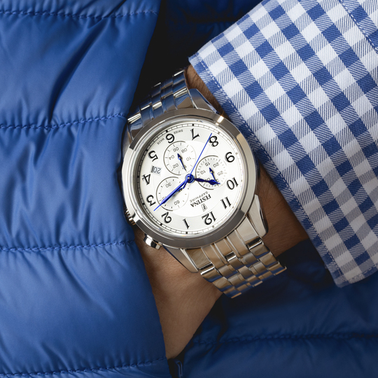 Festina RELOJ FESTINA SWISS MADE CHRONO SWISS MADE F20040/1 BLANCO CORREA DE ACERO INOXIDABLE 316L HOMBRE Libre de impuestos