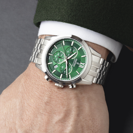 Festina RELOJ FESTINA SWISS MADE CHRONO SWISS MADE F20040/3 VERDE CORREA DE ACERO INOXIDABLE 316L HOMBRE Oferta exclusiva