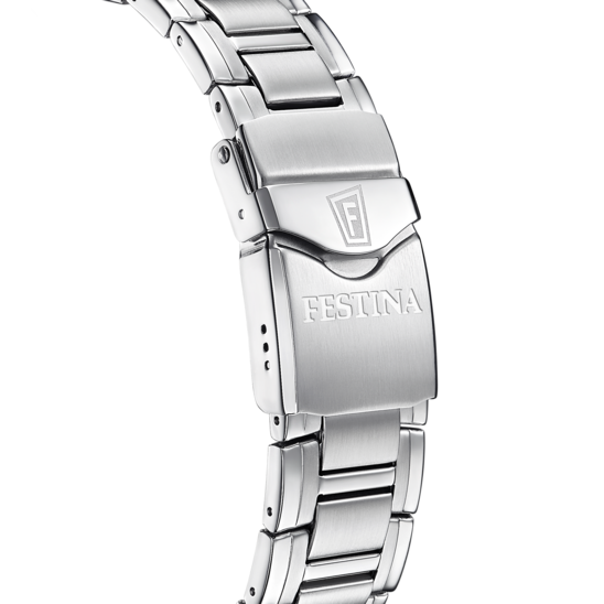 Festina RELOJ FESTINA SWISS MADE CHRONO SWISS MADE F20042/1 BLANCO CORREA DE ACERO INOXIDABLE 316L HOMBRE Rebajas de fin de temporada