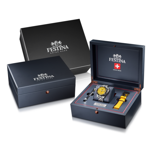 Festina RELOJ FESTINA SWISS F20043/1 AMARILLO HOMBRE En línea