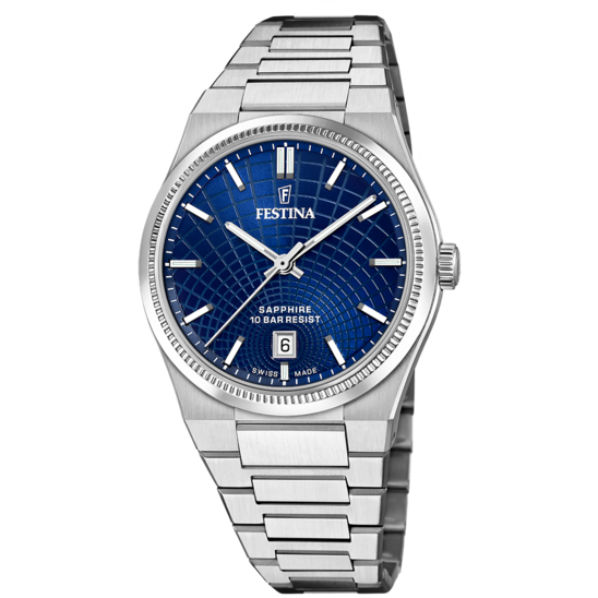 Festina RELOJ DE HOMBRE FESTINA SWISS MADE RIVÉ F20051/4 AZUL