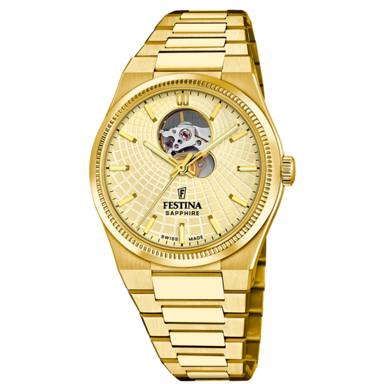 Festina RELOJ DE HOMBRE FESTINA SWISS MADE RIVÉ F20062/2 BEIGE