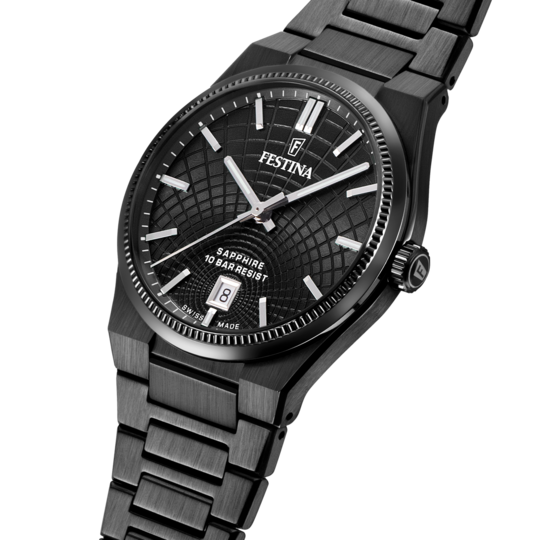 Festina RELOJ DE HOMBRE FESTINA SWISS MADE RIVÉ F20080/1 NEGRO Rebajas