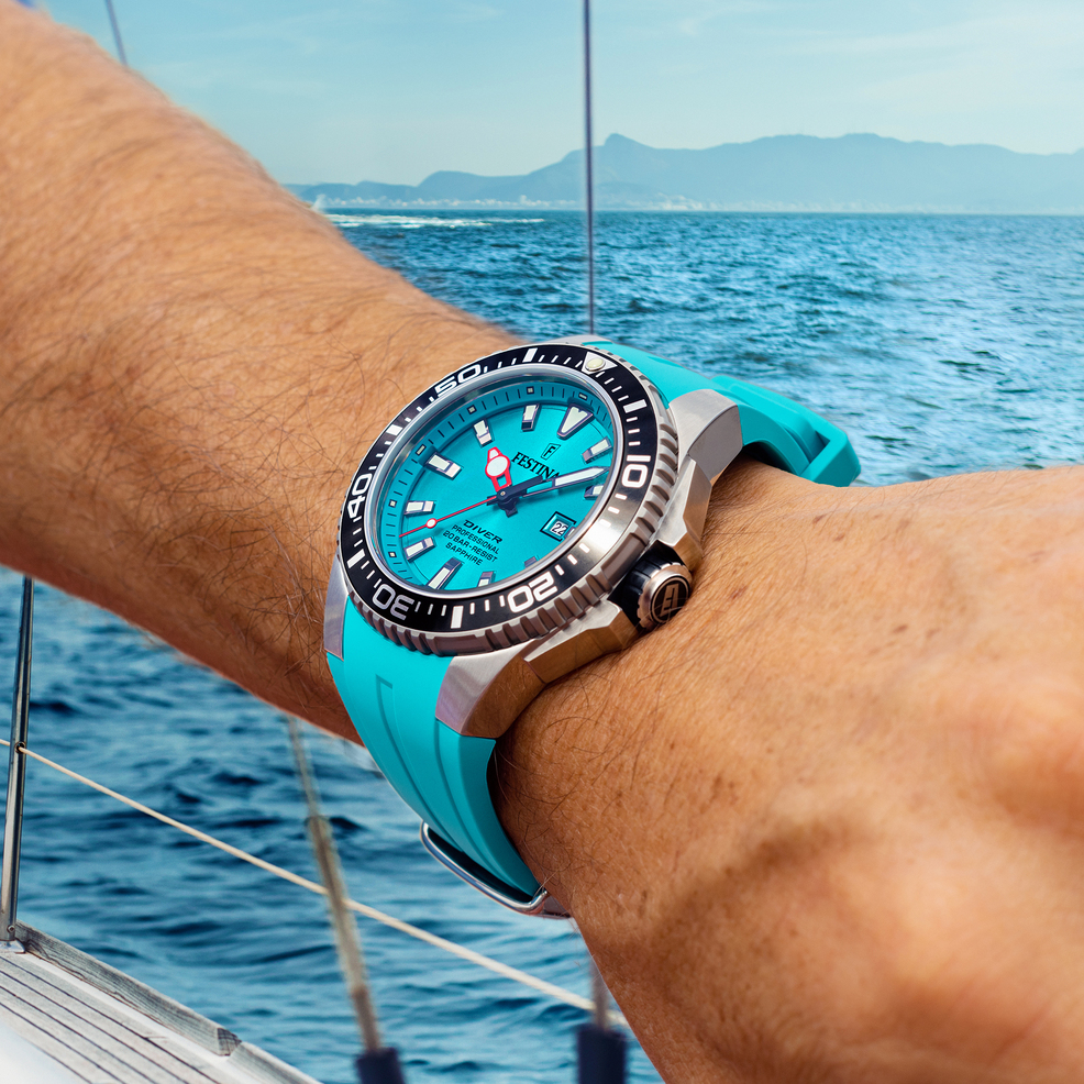 Festina RELOJ FESTINA THE ORIGINALS F20664/5 AZUL CORREA DE CAUCHO HOMBRE Último día