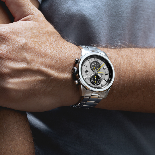 Festina RELOJ FESTINA TIMELESS CHRONOGRAPH F20694/4 GRIS CORREA DE ACERO INOXIDABLE 316L HOMBRE Rebajas baratas