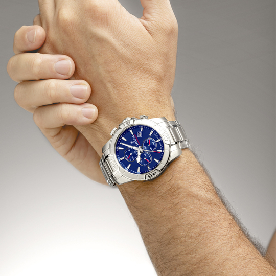 Festina RELOJ FESTINA TIMELESS CHRONOGRAPH F20704/2 AZUL CORREA DE ACERO INOXIDABLE 316L HOMBRE Oferta especial de fábrica
