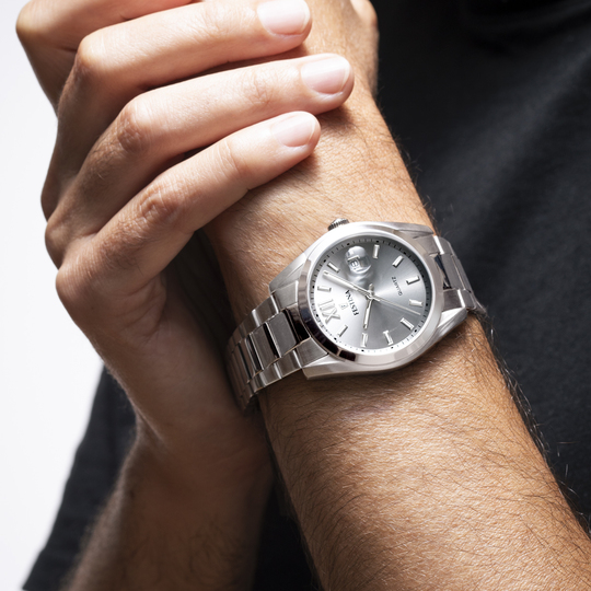 Festina RELOJ FESTINA ACERO CLÁSICO F20707/1 GRIS CORREA DE ACERO INOXIDABLE 316L HOMBRE Oferta exclusiva
