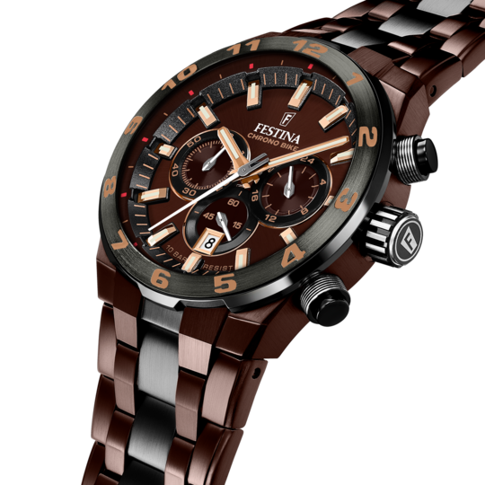 Festina RELOJ FESTINA SPECIAL EDITION F20708/1 MARRÓN CORREA DE ACERO INOXIDABLE 316L HOMBRE Devoluciones gratuitas