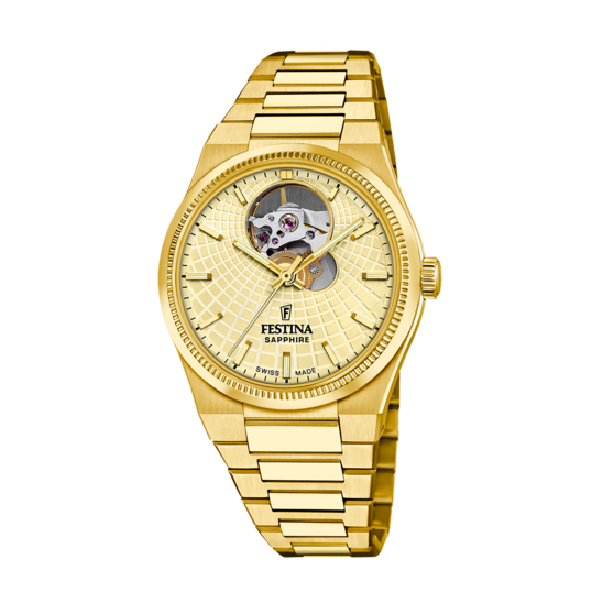 Festina RELOJ DE MUJER FESTINA SWISS MADE RIVÉ F20064/2 BEIGE