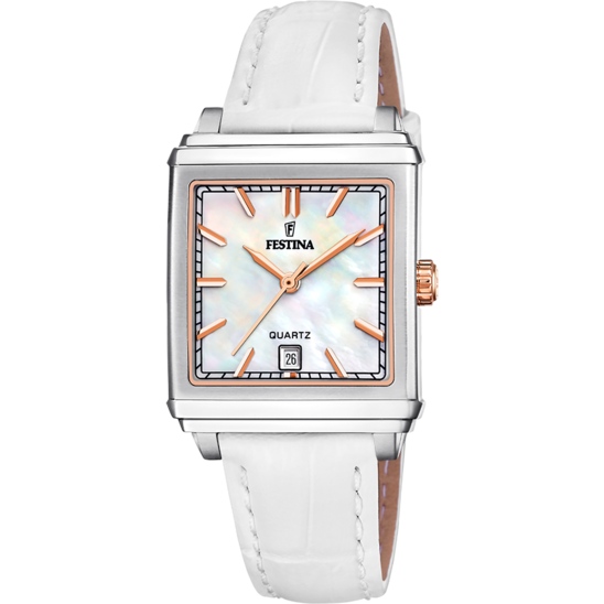 Festina RELOJ FESTINA ON THE SQUARE F20682/1 BEIGE CORREA DE CUERO MUJER 2025