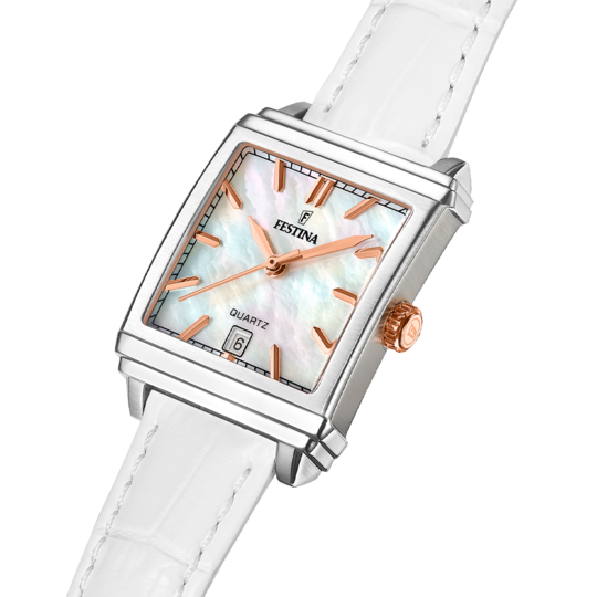 Festina RELOJ FESTINA ON THE SQUARE F20682/1 BEIGE CORREA DE CUERO MUJER 2025