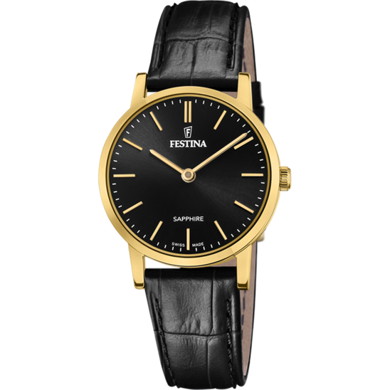 Festina RELOJ DE MUJER FESTINA SWISS MADE F20017/3 CON ESFERA NEGRA ÚLTIMAS EDICIONES