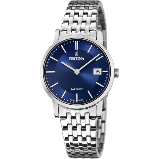 Festina RELOJ DE MUJER FESTINA SWISS MADE F20019/2 CON ESFERA AZUL Oferta especial de fábrica