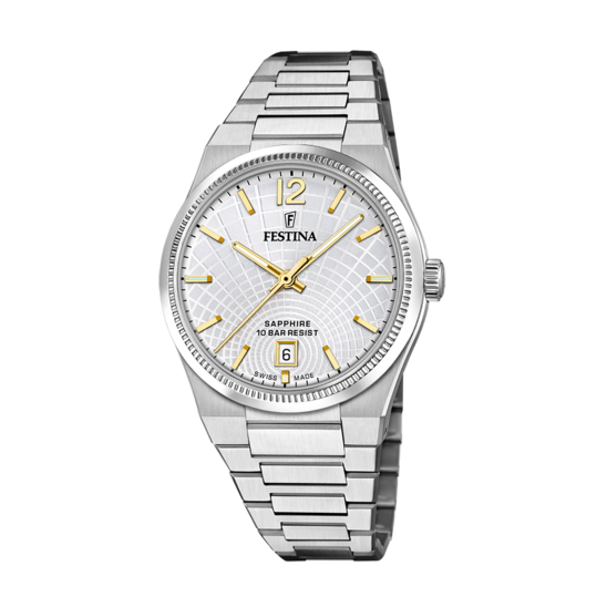 Festina RELOJ DE MUJER FESTINA SWISS MADE RIVÉ F20052/2 PLATEADO