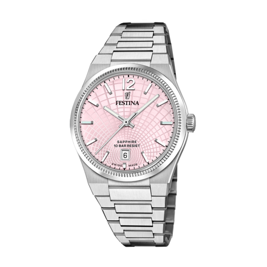 Festina RELOJ DE MUJER FESTINA SWISS MADE RIVÉ F20052/3 ROSA Superdescuento
