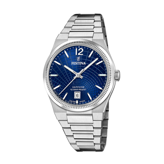 Festina RELOJ DE MUJER FESTINA SWISS MADE RIVÉ F20052/7 AZUL Tienda de fábrica