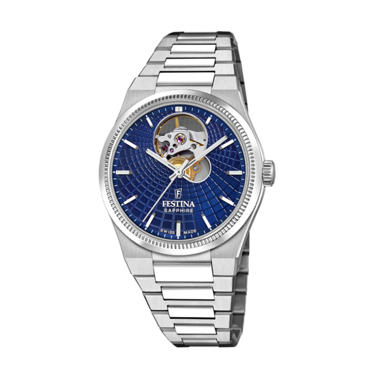 Festina RELOJ DE MUJER FESTINA SWISS MADE RIVÉ F20054/5 AZUL En oferta