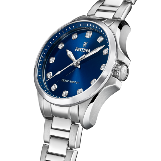 Festina FESTINA SOLAR ENERGY F20654/4 AZUL ACERO INOXIDABLE 316L MUJER Ofertas especiales