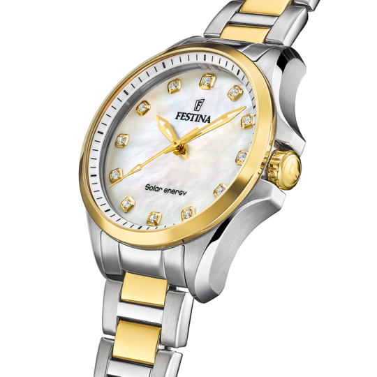 Festina FESTINA SOLAR ENERGY F20655/1 CREMA ACERO INOXIDABLE 316L MUJER 2025