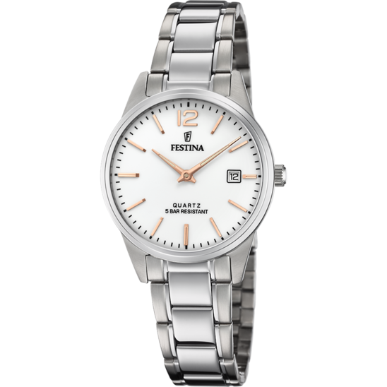 Festina RELOJ DE MUJER FESTINA CLASSICS F20509/2 CON ESFERA PLATEADA Rebajas de fin de temporada