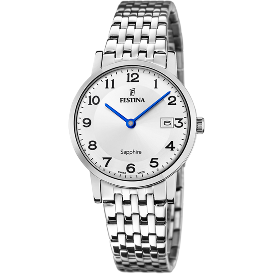 Festina RELOJ FESTINA F20019/4 GRIS PLATA CORREA DE ACERO INOXIDABLE 316L MUJER