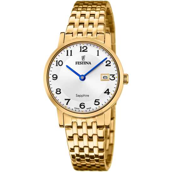 Festina RELOJ FESTINA F20021/4 GRIS PLATA CORREA DE ACERO INOXIDABLE 316L MUJER