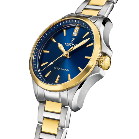 Festina FESTINA SOLAR ENERGY F20655/4 AZUL ACERO INOXIDABLE 316L MUJER Liquidación