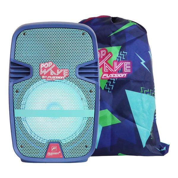 Fussion PBS-9936 POP WAVE BAFLE AMPLIFICADO 8" 20 000W P.M.P.O BACKPACK INCLUIDA ÚLTIMAS EDICIONES