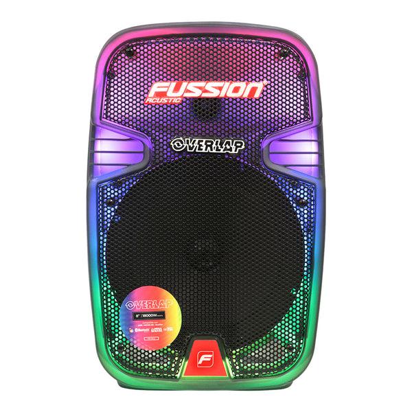 Fussion PBS-8042 ¡Lleva la fiesta al siguiente nivel con Iluminación 360 8" 18 000W P.M.P.O OVERLAP Último día