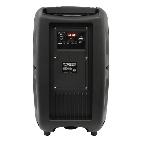 Fussion PBS-8030 Experimenta un sonido infernal DIABLO el bafle amplificado de 8" 15 000W P.M.P.O Precio de fábrica