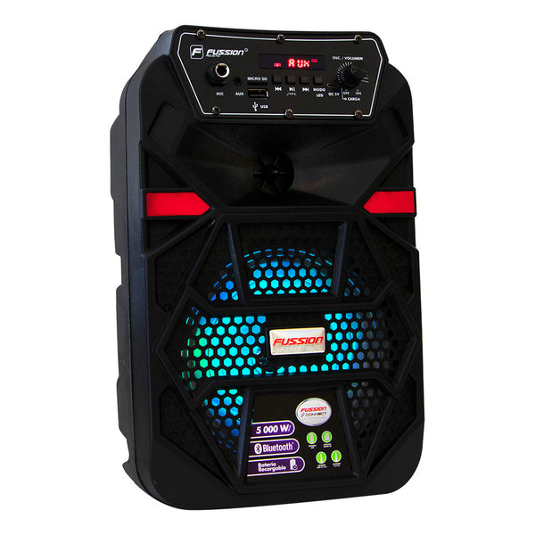 Fussion PBS-65003 Bafle amplificado 6.5" 8 000W P.M.P.O Superdescuento