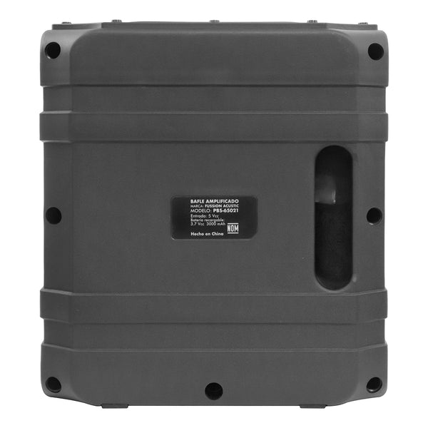 Fussion PBS-65021 ¡Potencia y portabilidad en uno solo Con Q-BIC bafle amplificado 6.5" 8 000W P.M.P.O Grandes descuentos