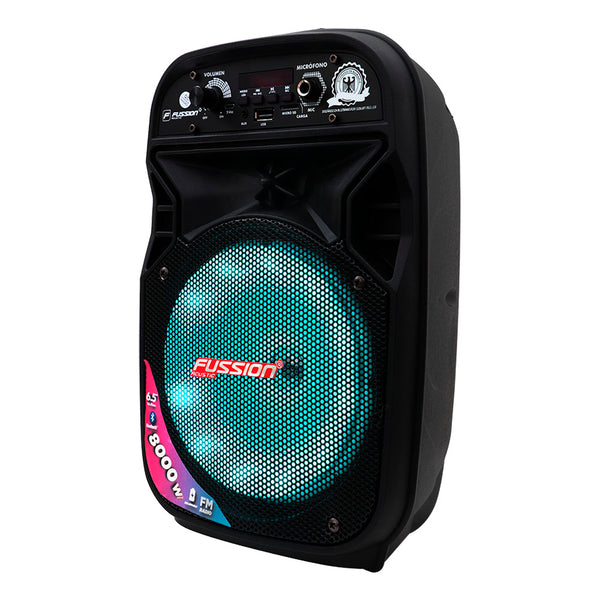 Fussion PBS-65004 Bafle amplificado 6.5" 8 000W P.M.P.O Envío internacional gratuito
