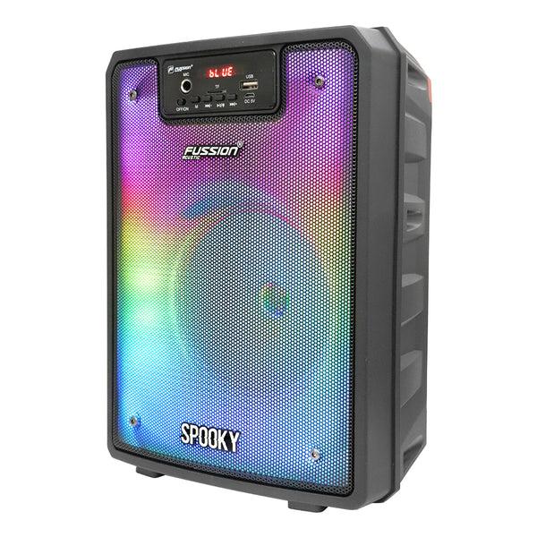 Fussion PBS-65SPOOKY BAFLE AMPLIFICADO 6.5" 9000W P.M.P.O Prepárate para adentrarte en un mundo escalofriante de sonido Tienda de fábrica