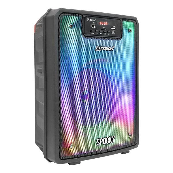 Fussion PBS-65SPOOKY BAFLE AMPLIFICADO 6.5" 9000W P.M.P.O Prepárate para adentrarte en un mundo escalofriante de sonido Tienda de fábrica