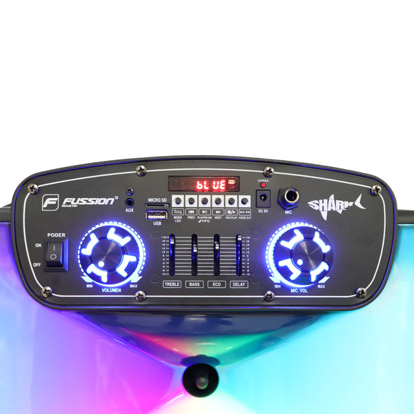 Fussion PBS-15SHARK Bafle Amplificado 15" 40 000W P.M.P.O Ofertas especiales