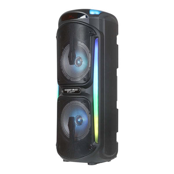 Fussion PBS-2X8002 STARRY NIGHT BAFLE AMPLIFICADO 2X8" 40 000W P.M.P.O 2025