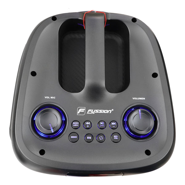 Fussion ISP-24MUNA Bafle Amplificado Potencia Descomunal de 40 000W P.M.P.O con Doble Woofer de 8" Rebajas